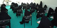 برگزاری امتحانات پایانی سال تحصیلی 90-89 مدرسه علوم دینی اسماعیلیه بخش خواهران و برادران