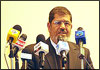 محمد مرسی: مصر حامی فلسطین است