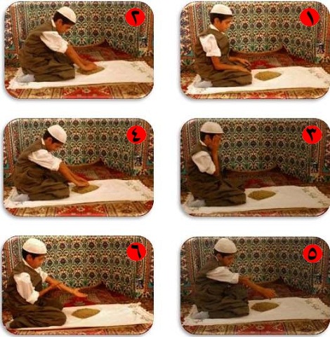 آموزش تیمم
