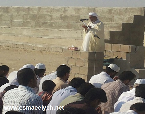 گزارش تصویری از برگزاری نماز استسقاء (طلب باران) گیاهدان به امامت شیخ محمد علی امینی