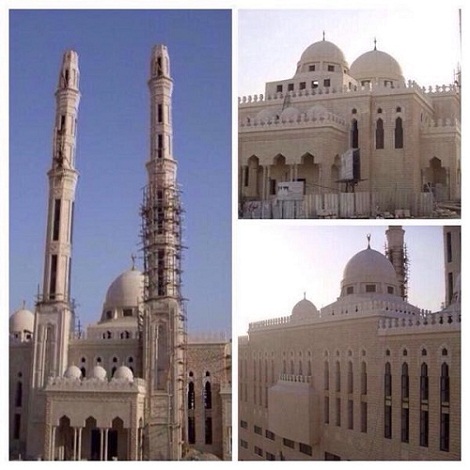 مسجد «شیخ خلیفه بن زاید آل نهیان» فلسطین