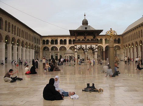 مسجد جامع اموی دمشق