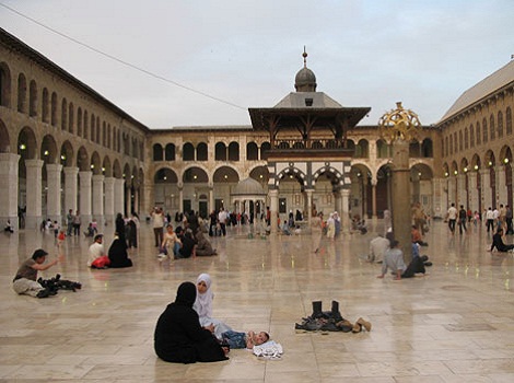 مسجد جامع اموی دمشق