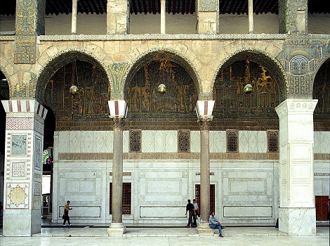 مسجد جامع اموی دمشق