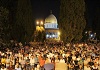 مراسم احیای شب بیست و هفتم ماه مبارک رمضان در مسجدالاقصی