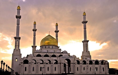 مسجد «نور» آستانه قزاقستان