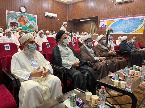 برگزاری مراسم تجلیل از روحانیون پیشکسوت کاروان های حج اهل سنت استان هرمزگان