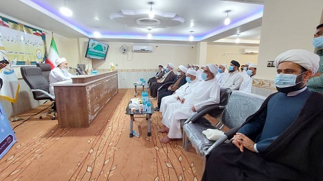 گزارش تصویری جلسه مدیران مدارس دینی اهل سنت با رئیس سازمان اوقاف و امورخیریه کشور و دبیر شورای برنامه ریزی