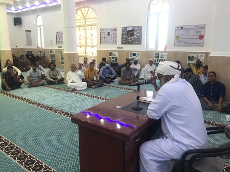 اولین جلسه توجیهی زائرین بیت الله الحرام  در مسجد مدرسه علوم دینی اسماعیلیه برگزار شد