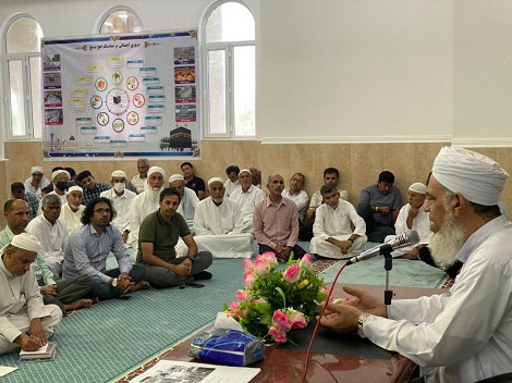 برگزاری سومین جلسه توجیهی زائرین بیت الله الحرام  با حضور شیخ عبدالرحیم خطیبی 
