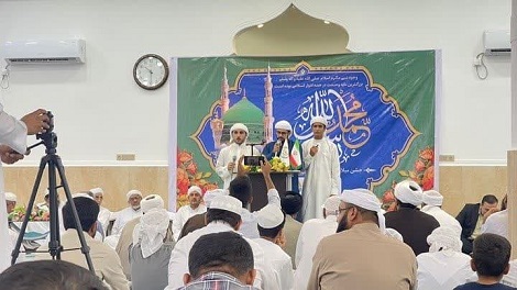 گزارش تصویری برگزاری جشن میلاد نبی (ص) و تجلیل از اساتید و ائمه جمعه