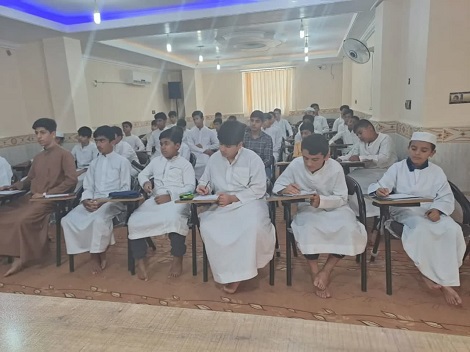 گزارش تصویری برگزاری کارگاه قواعد حفظ و تثبیت قرآن توسط شیخ محمد تشیخ برای طلاب شعبه حفظ 