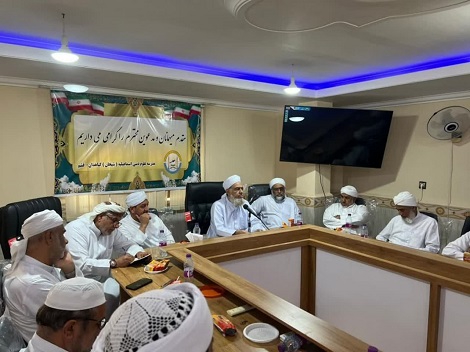 گزارش تصویری گردهمایی ائمه جمعه شهرستان قشم ۲۴ اردیبهشت ۱۴۰۴ در مدرسه اسماعیلیه